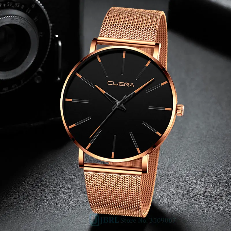 

JBRL Business Stainless Steel Quartz Watch Men watches mens Simple Analog WristWatch Men Hours Clock Male relogios masculino