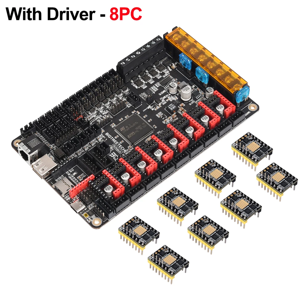BIGTREETECH 옥토퍼스 V1.1 BTT 마더보드 3D 프린터 부품 스파이더 V2.2 TMC5160 TMC2209 엔더 3 V2 프로 보론 2.4 키트용