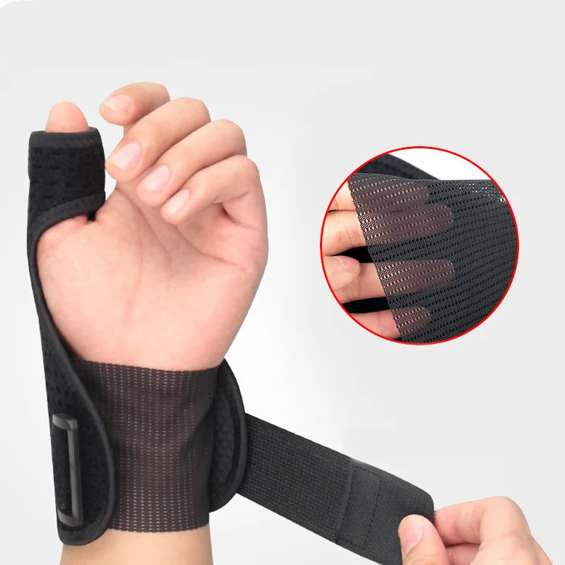 1pcs Medical Wrist Thumb Hand Support Protector Steel Splint Stabiliser Arthritis Carpal Tunnel Wrist Finger Brace Guard