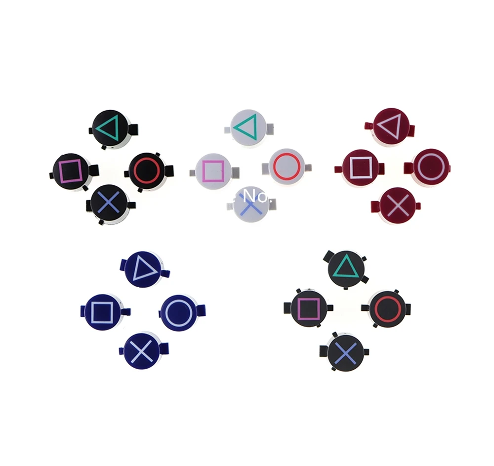 plastic button For ps4 ABXY Buttons Circle Square Triangle ABXY X