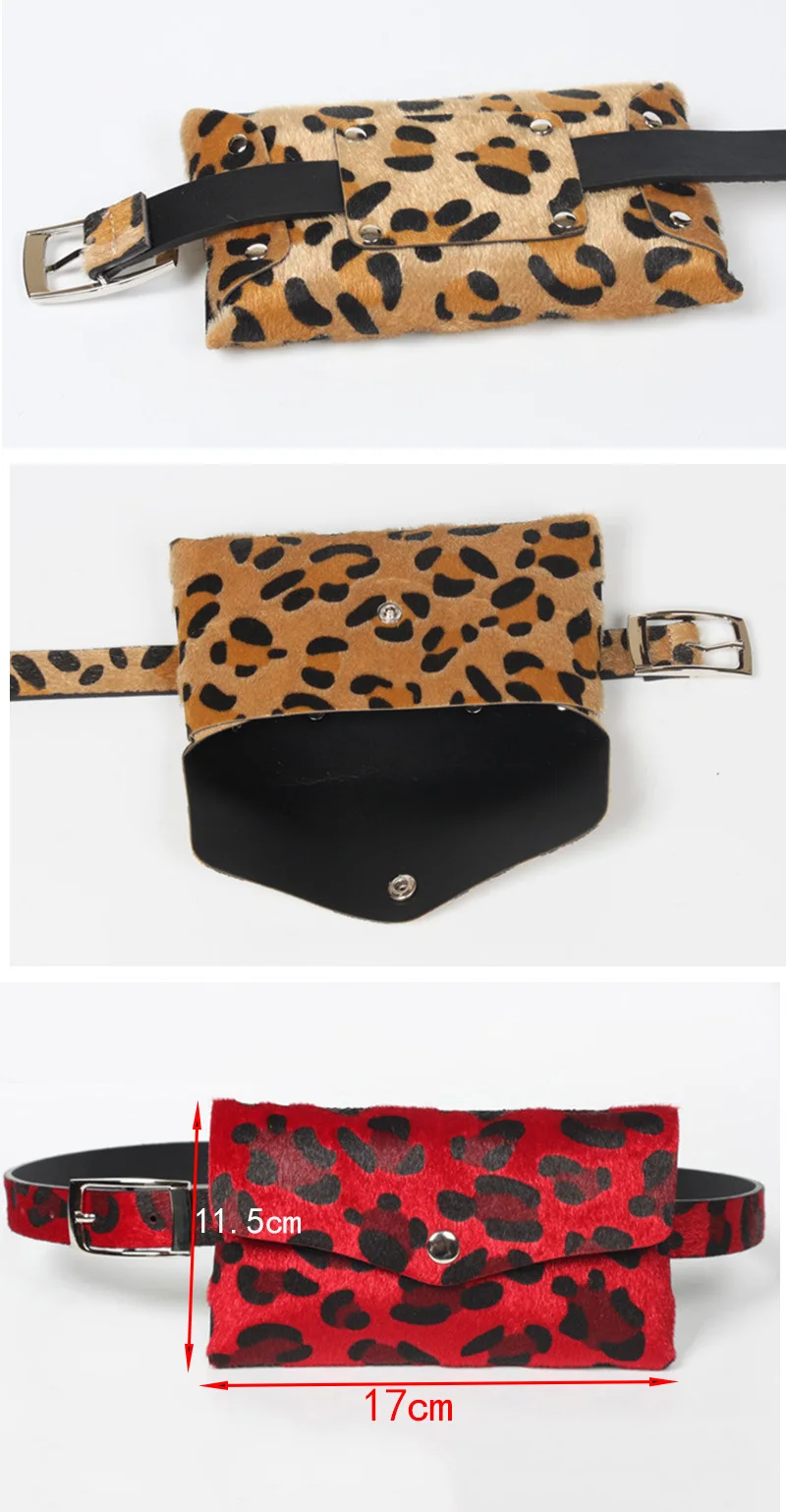 Женская поясная сумка леопардовая поясная сумка модная нагрудная сумка женская Большая вместительная сумочка почечные сумки через плечо