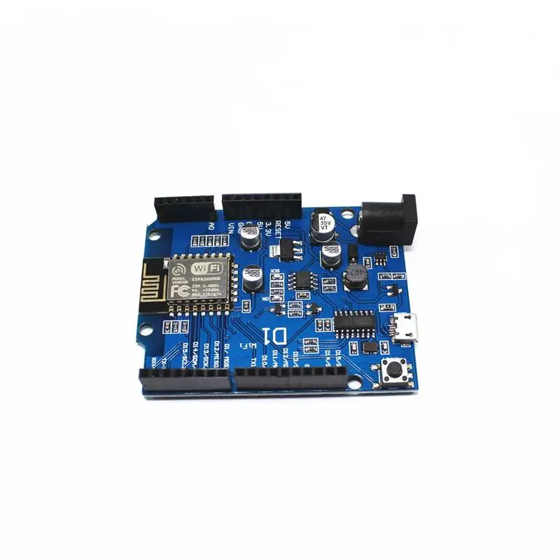 ESP 12E для WeMos D1 WiFi UNO Shield на основе ESP8266 ESP8266EX Arduino IDE 3 В/5 В поддержка беспроводной