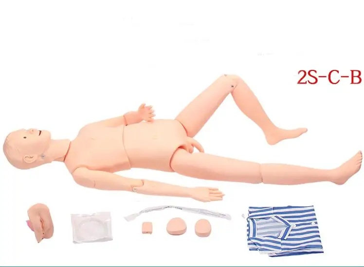 Multifunctional Nursing Training Medical Education Manikin Model Resuscitation Operation Housekeeping First Aid teaching model |