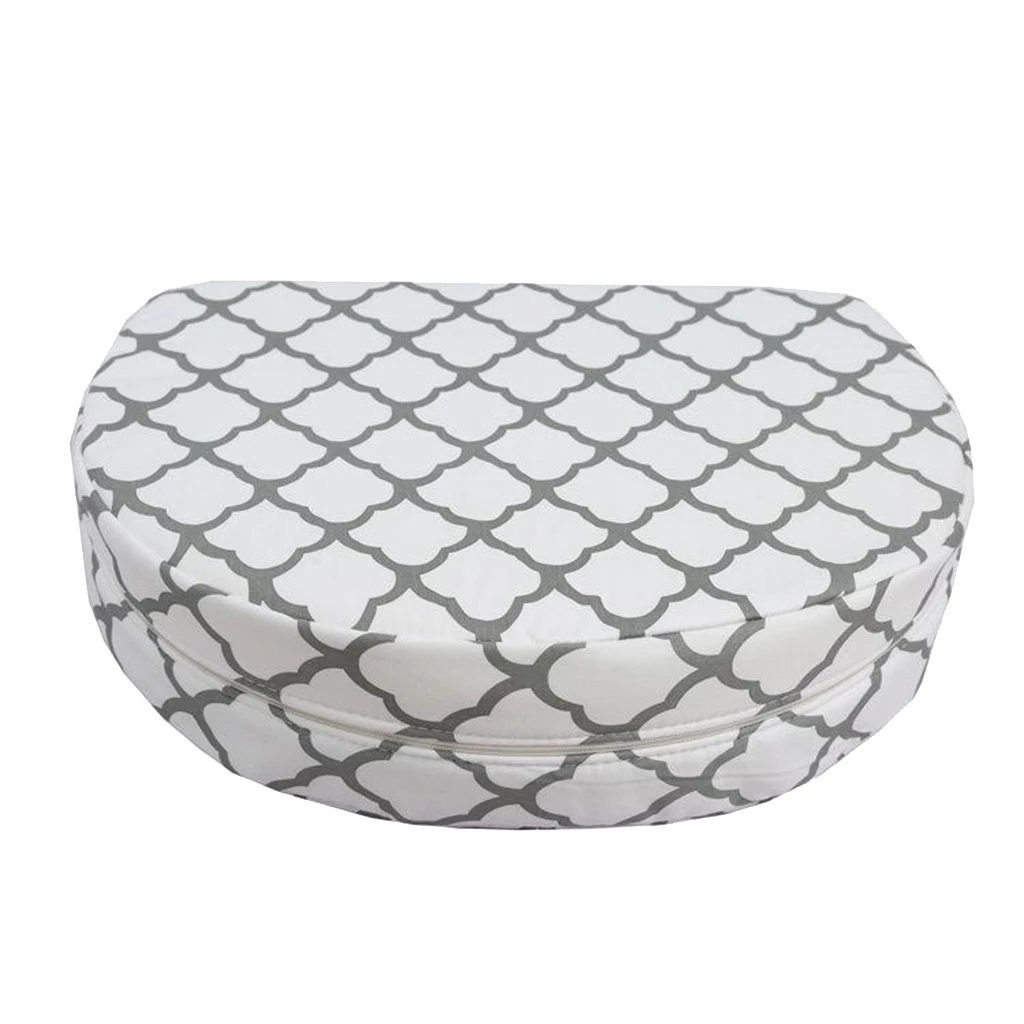 Foam Bed Wedge Support Pillow Washable Quilted Maternity Pregnancy Nursing Mummy