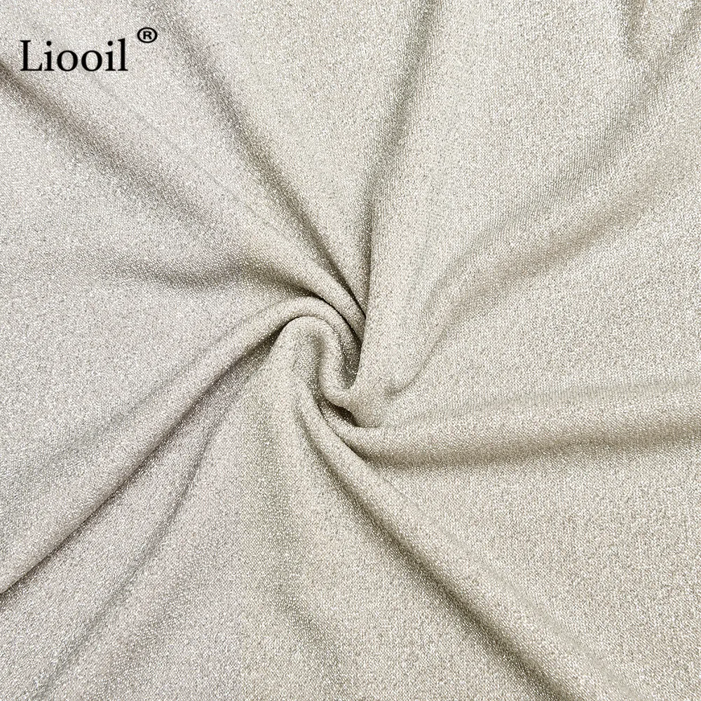 Liooil, яркое шелковое облегающее мини-платье, женская сексуальная клубная одежда, без рукавов, с открытой спиной, черные вечерние облегающие бандажные платья для ночного клуба