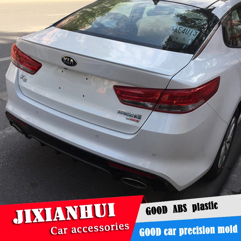Спойлер для Kia Optima 2016-2018 спойлер YCDK из АБС-пластика автомобиля заднее крыло