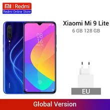 Глобальная версия, Xiaomi Mi 9 Lite, 6 ГБ, 128 ГБ, 48 МП, тройная камера, Смартфон Snapdragon 710, четыре ядра, 32 МП, фронтальная, 4030 мАч, NFC