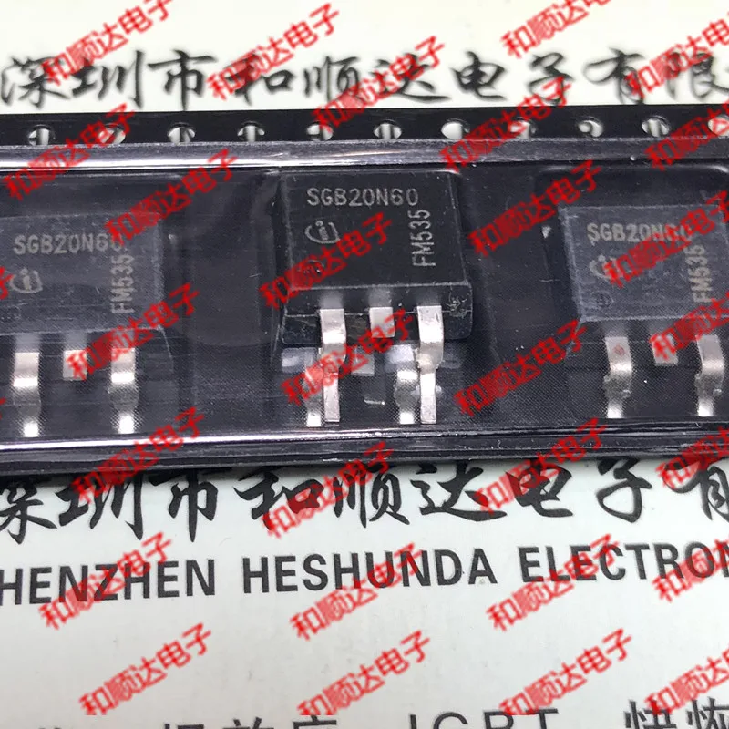 /5 шт/SGB20N60 TO-263