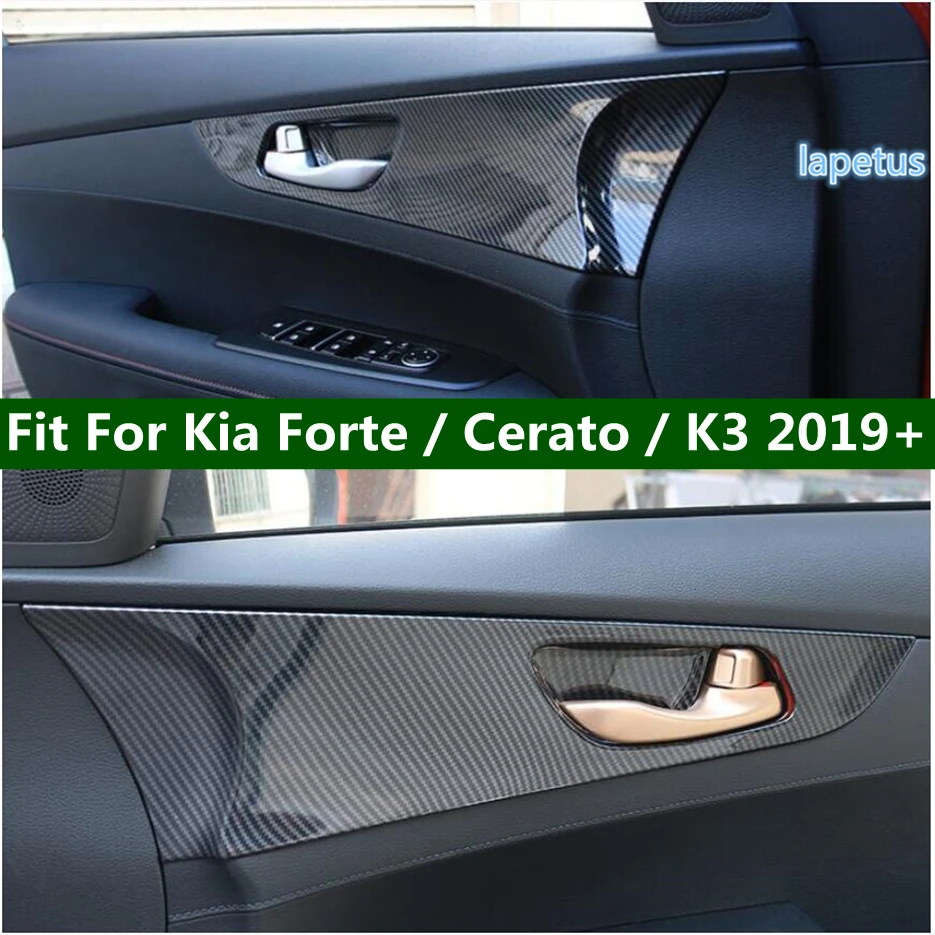 Карбоновая внутренняя дверная ручка для Kia Forte / Cerato K3 2019 - 2021 | Автомобили и
