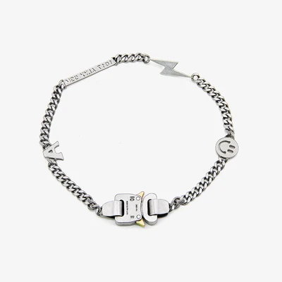 Comprar 1017 collar de cadena de Alix 9sm Lightning Alix Hero Hip Hop Alix Street accesorios collar de perlas sonriente