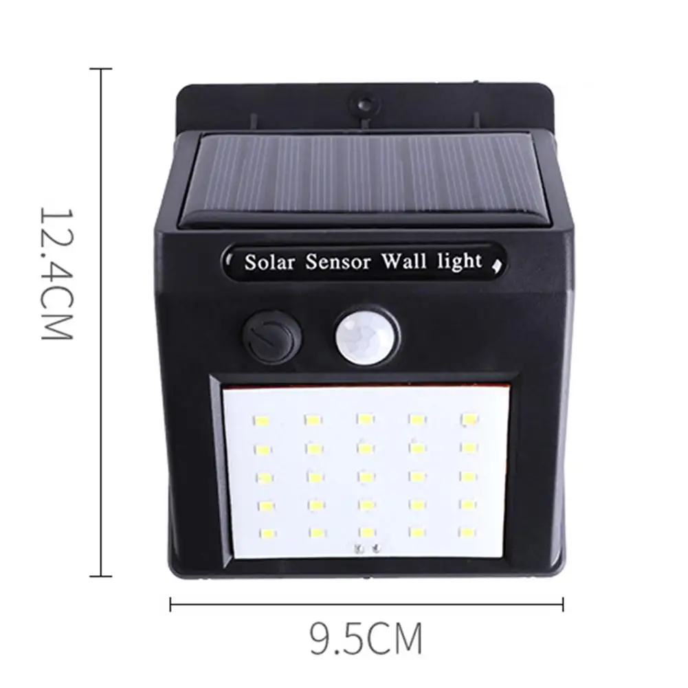 Новый светодиодный солнечный свет уличная Солнечная Лампа PIR датчик движения