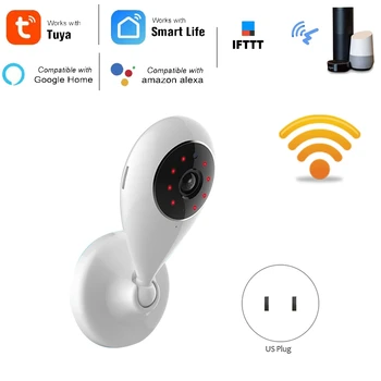 

Smart Home IP Camera 720P Surveillance Wifi Camera Tuya Smart Life Work with Alexa Google Home IFTTT