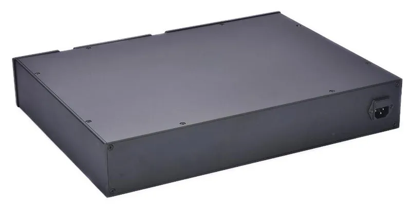 Черный MC4808 Полный алюминиевый усилитель шасси/предусилитель шасси DAC декодер/AMP Корпус/Чехол/DIY коробка(480*80*358 мм