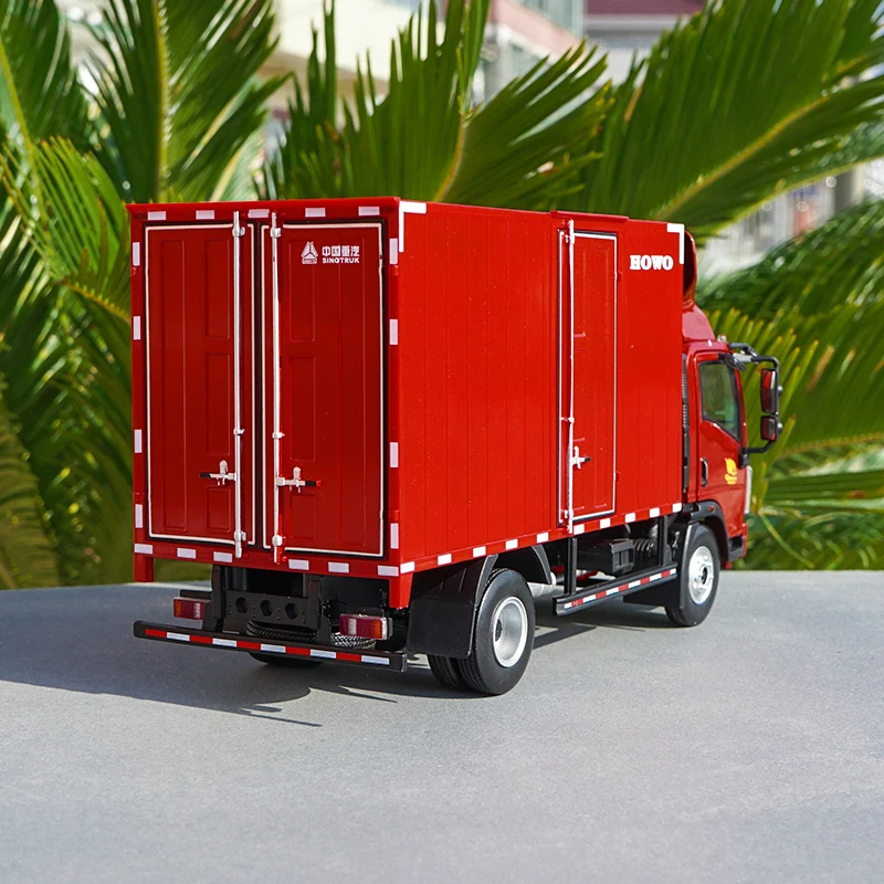 Изысканный, Коллекционная модель из сплава, подарок, 1:24 весы, SinoTruk HOWO,, контейнерные грузовики, литые под давлением, Игрушечная модель