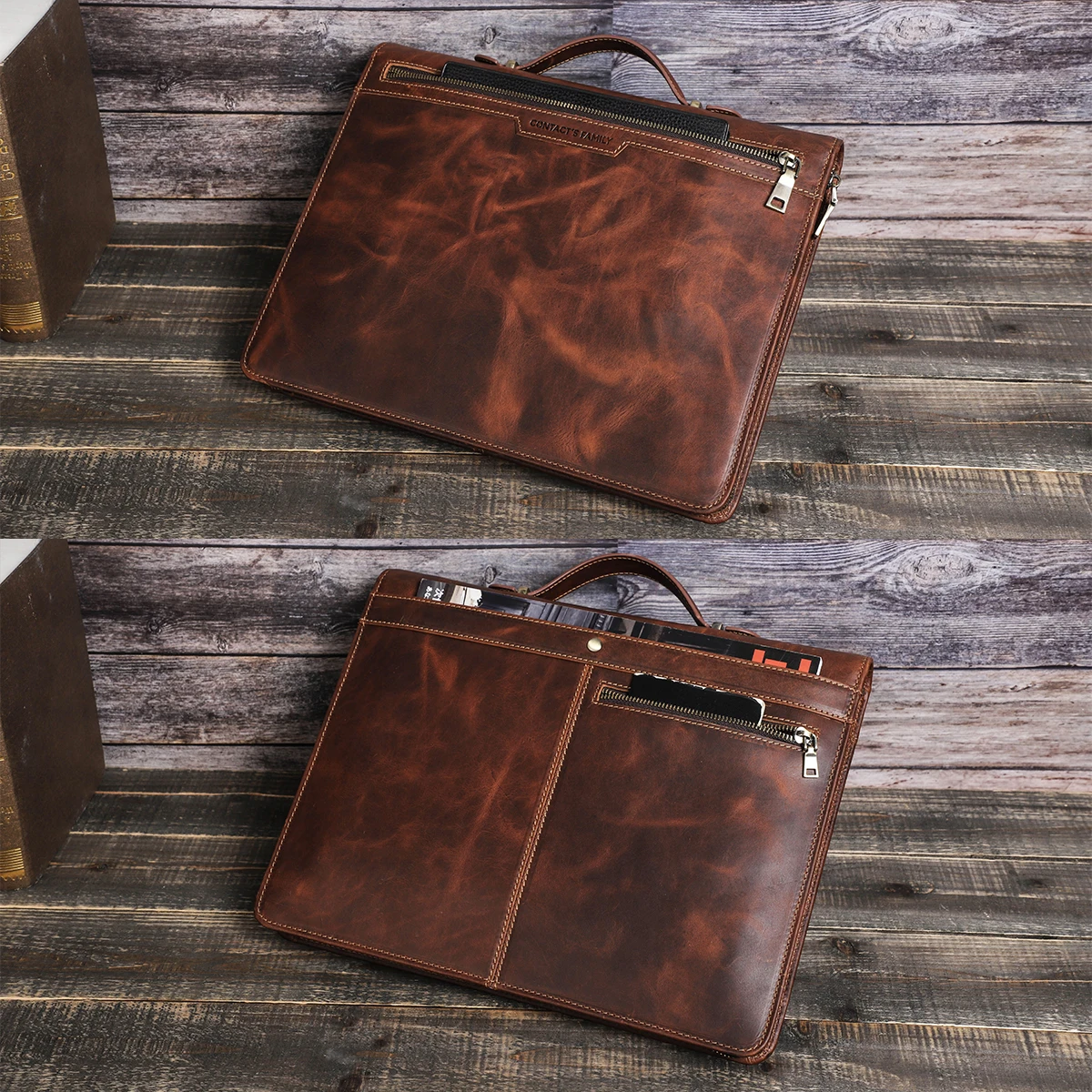 Família de Contato-carteira de Couro para Ipad Ipad Air 10.9 Case Air Air Ipad Pro 11 Pro 10.5 Cover 7th 8th 9th 10th Generation - Imagem 5