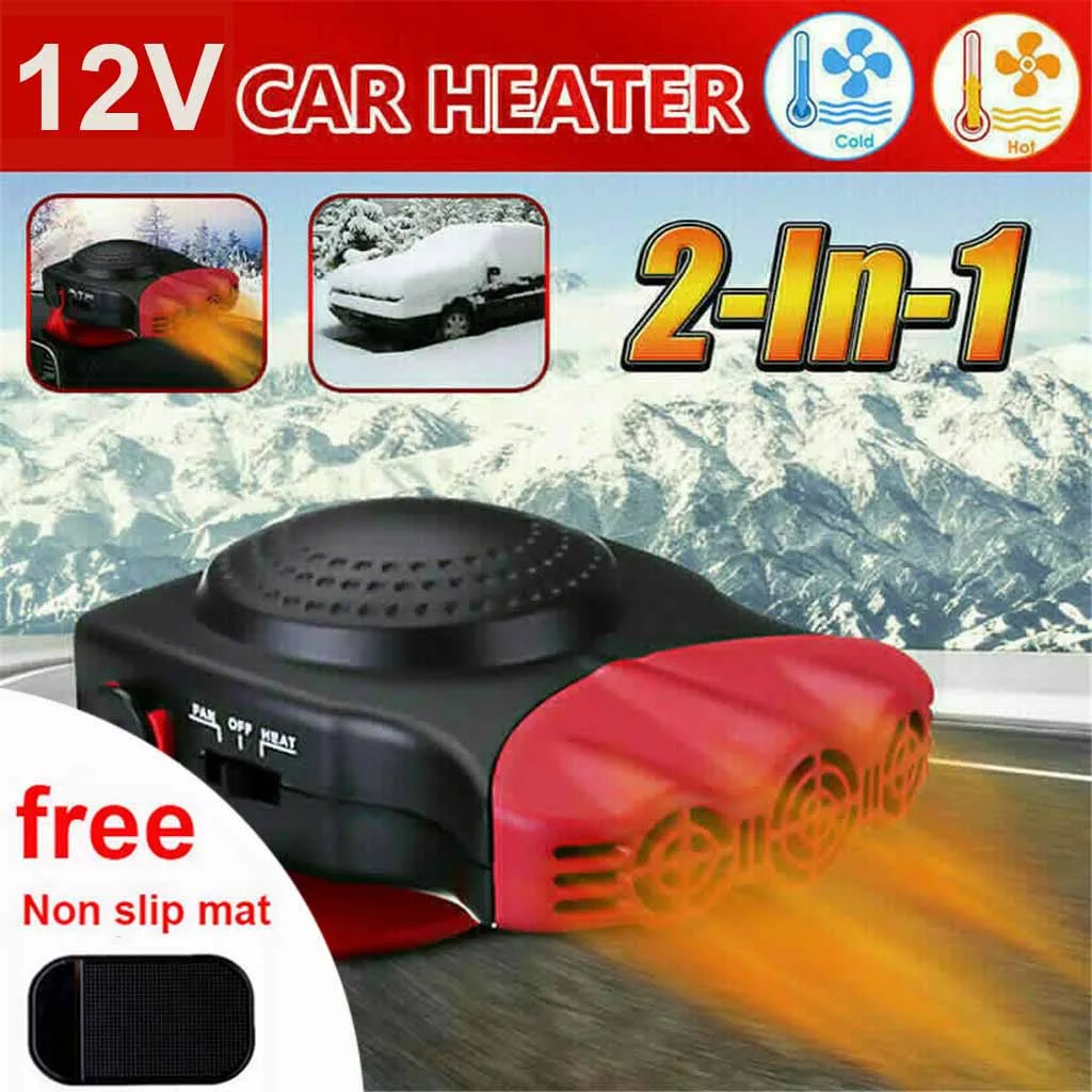 12v 150w Protable Auto Car Heater Electric Fan Heating Cooling Fan