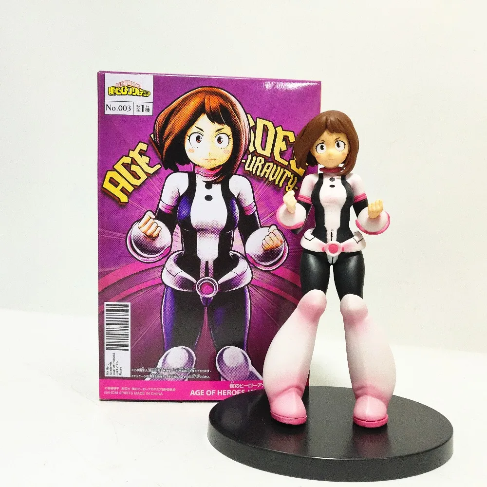 Аниме Мой герой Academy OCHACO URARAKA 160 мм ПВХ фигурка Boku no Hero Academy модель игрушки фигурка куклы подарок