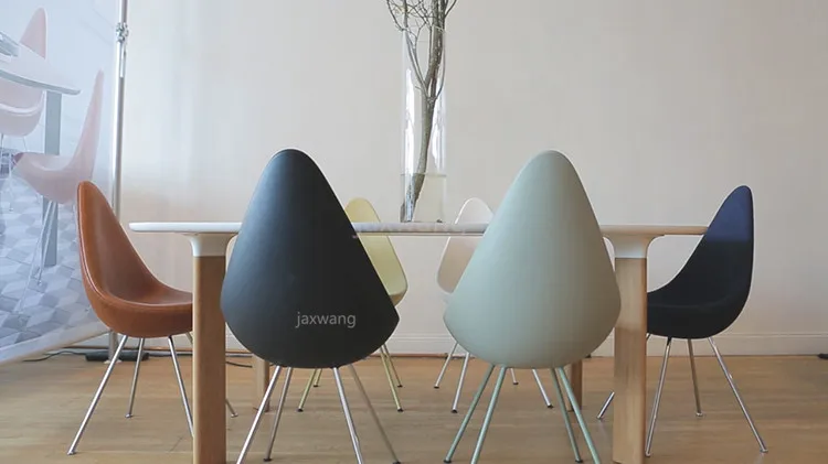 Скандинавское каплевидное кресло современное простое офисное кресло модное обеденное кресло Ресторан Кофейня офисные пластиковые кресла для отдыха