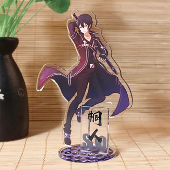 

High Quality Sword Art Online Kirito Asuna Leafa Yuuki Acrylic Stand Figure Model Double-side Plate Holder For Fans Gifts