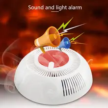 Независимая Дымовая пожарная сигнализация Домашняя безопасность беспроводной детектор дыма Сигнализация