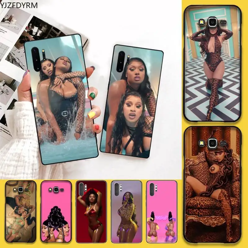 Хит продаж Cardi B-WAP. Чехол для Samsung Galaxy Note20 ultra 7 8 9 10 Plus lite J7 J8 2018 Prime | Мобильные