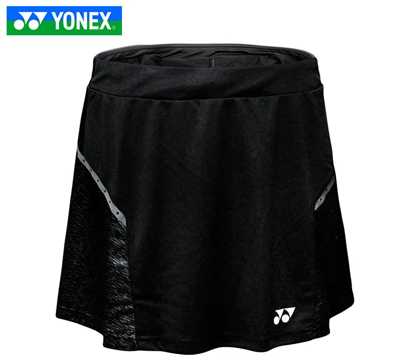 Yonex Женская юбка для бадминтона дышащая удобная быстросохнущая Женская Спортивная Короткая юбка для соревнований по фитнесу