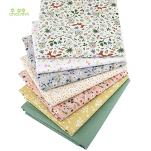 Chainho, Цветочная серия, саржевая хлопковая ткань с принтом, Лоскутная Одежда для рукоделия, швейная стеганая одежда для малышей и детей, материал постельного белья