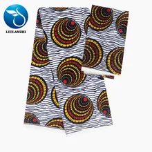LIULANZHI африканская шифоновая ткань дизайн многоцветный шифон принты ткань и Модальная ткань для платья ML9X48-ML9X82