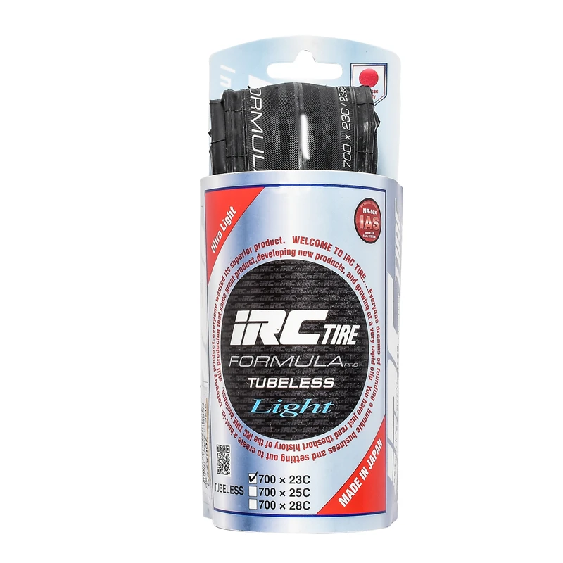IRC FORMULA PRO бескамерный светильник 700c бескамерные шины, одиночный 700x23/25/28C дорожный велосипед Складные шины велосипед - Цвет: 700x23