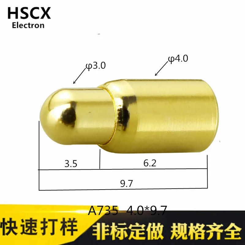 Pin Pogo Ricarica Pin Pogo Sonda Pin Pogo Pin Di Posizionamento Pin Corrente Contatti Placcati In Oro
