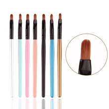 High-end lipstick brush Multi-function single female lip brush Beginner long handle makeup brush makeup tools  High Recommend