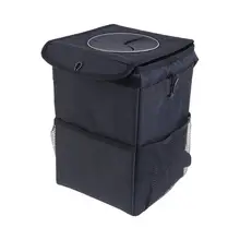 Творческий Водонепроницаемый складной ящик для хранения для автомобилей для хранения на спинку Автомобильное Мусорное ведро
