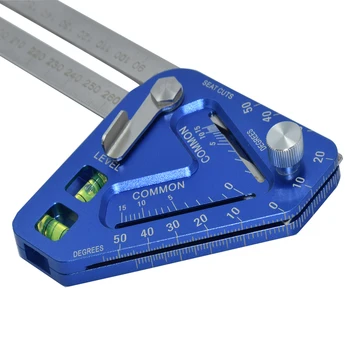 

Aluminum Speed Square Quick Roofing Rafter Triangle Measuring Guide Ruler Triangle ruler ferramenta