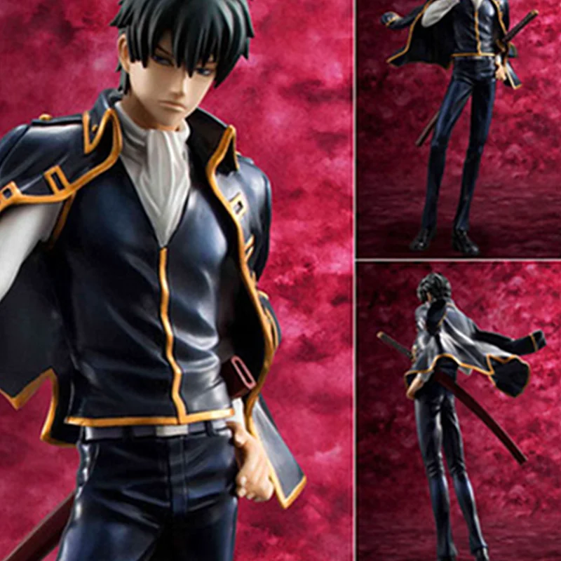 MCR аниме 20 см Hijikata Toushirou GINTAMA фигурка игрушки коллекция Рождественский подарок A171