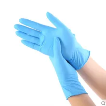 Одноразовые нитриловые перчатки для защиты труда промышленные износостойкие водонепроницаемые резиновые перчатки