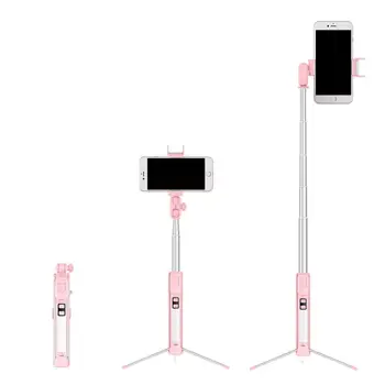 

3 In 1 Wireless Bluetooth Selfie Stick Extendable Handheld Monopod Foldable Mini Tripod With Shutter Remote For IPhone Xiaomi