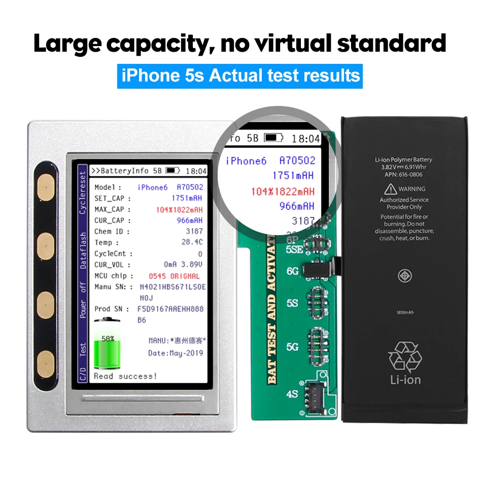 YILIZOMANA для iPhone5s 6 6s s Plus мобильный телефон батарея замена батарея Внутренняя батарея для iPhone 6plus батарея