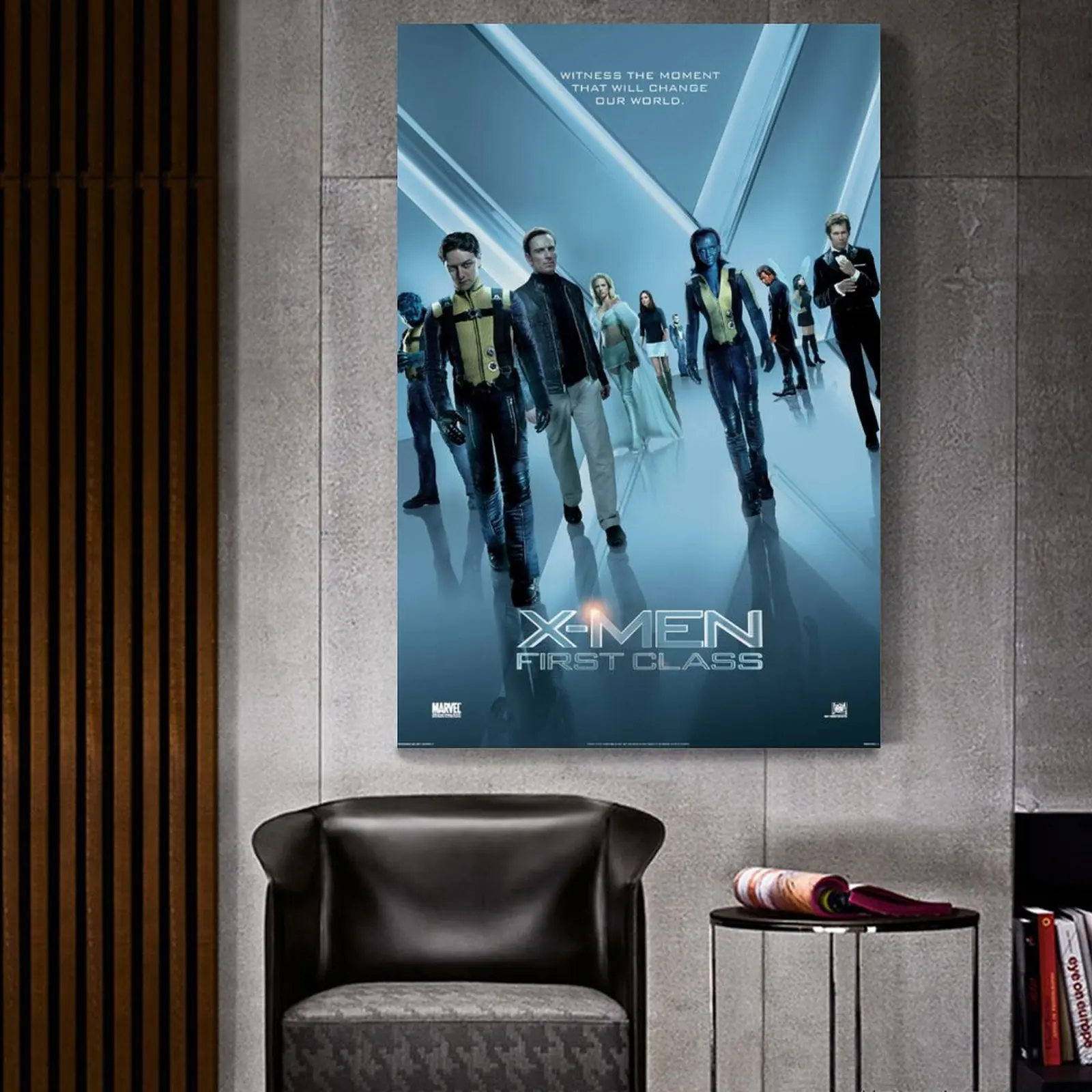 Экшн-фильм первого класса X-Men холст художественный плакат и Настенная картина