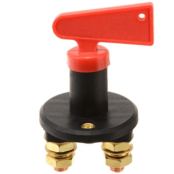 

24V 400A Battery Main Switch Disconnector Compact Size Isolator Disconnect Device Sturdy Durable Car Boat Switch Accessories