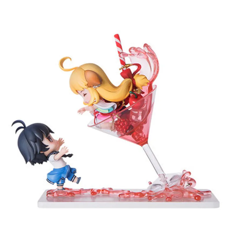 PROD 1005002565682968 in stock 16.5Cm Fox Spirit Matchmaker kawaii
chinaese Anime Figure Tushan Susu Bai YueChu Fruit Cup Q version
Hand-Made Toys