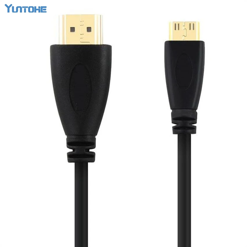 Высокоскоростной позолоченный кабель HDMI 200 шт. 1 м 2 3 совместим с разъемом MINI папа 4
