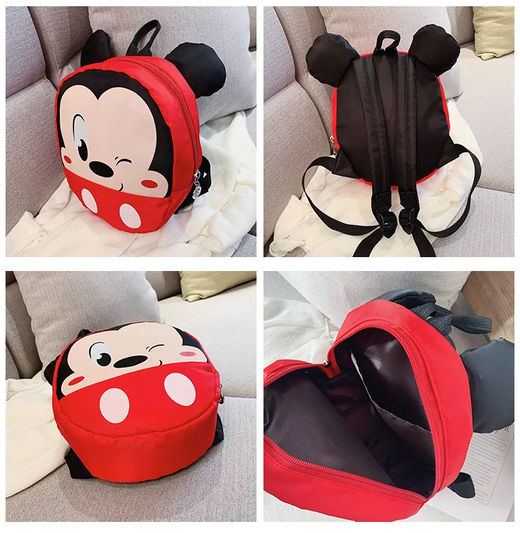 Детская школьная сумка disney, мини-рюкзак с Микки Маусом, милая маленькая сумочка для малышей, сумка на плечо для мальчиков и девочек