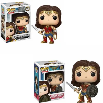 

FUNKO POP Justice League Wonder Woman Collection Model Action Figure toys for children birthday Gift