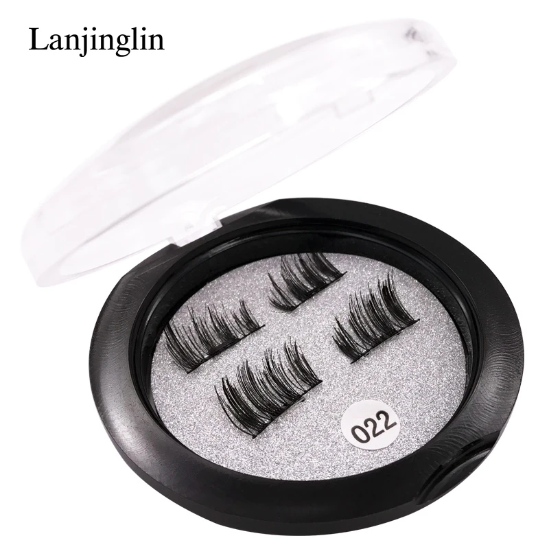 1 Pair Fake Eyelashes fake eyelashes Magnetic Eyelashes Natural Long Reusable No Glue Fake Eye lashes Makeup Tools Faux Cils maquillaje