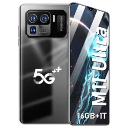 Global Version M11 Ultra Qualcomm 888 72MP Smartphones 4K HD 16GB 1T Mobile Phone 6.7 Inch 6800mAh Unlock 4G LTE 5G Cellphone