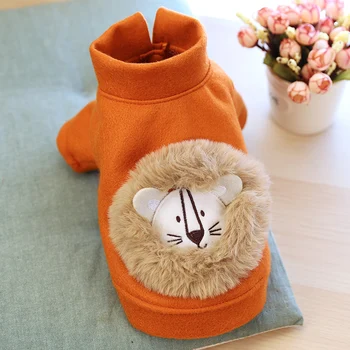 

Winter Dog Clothes Plush Bearded Lion Warm Clothes for Small Dogs Pets Outfits Costumes Coat Jacket Puppy Sweater Dogs Chihuahua