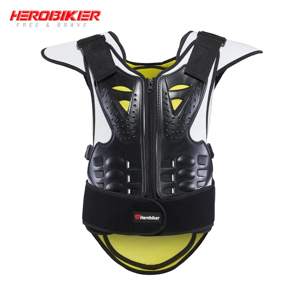 HEROBIKER мотоциклетный бронежилет для женщин и мужчин для мотокросса защитный жилет унисекс мотоциклетный бронежилет мотоциклетный защитный жилет - Цвет: MC1005