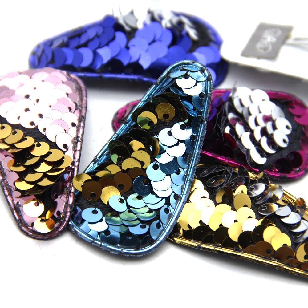 David accessories Sequin Hair Clip Barrettes diy decoration crafts accessories for girls Children 10piece,DIY handmade,10Yc6983