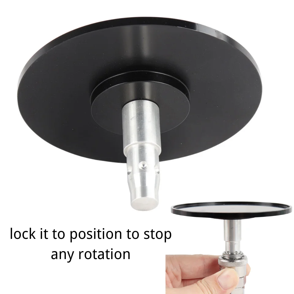 Fredorch New Prevent Rotation Extra-Large Suction Cup Vac-u-Lock Powerful Sucker for Sex Machine Lock it to Stop Any Rotation