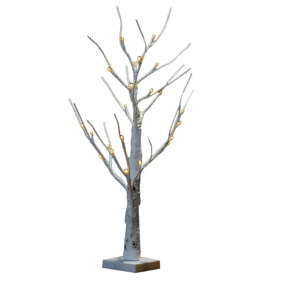 

LED Tree Lights LED Home Indoor Gift Warm White Birch Tree Light Battery Light Plastic Decorative Light String